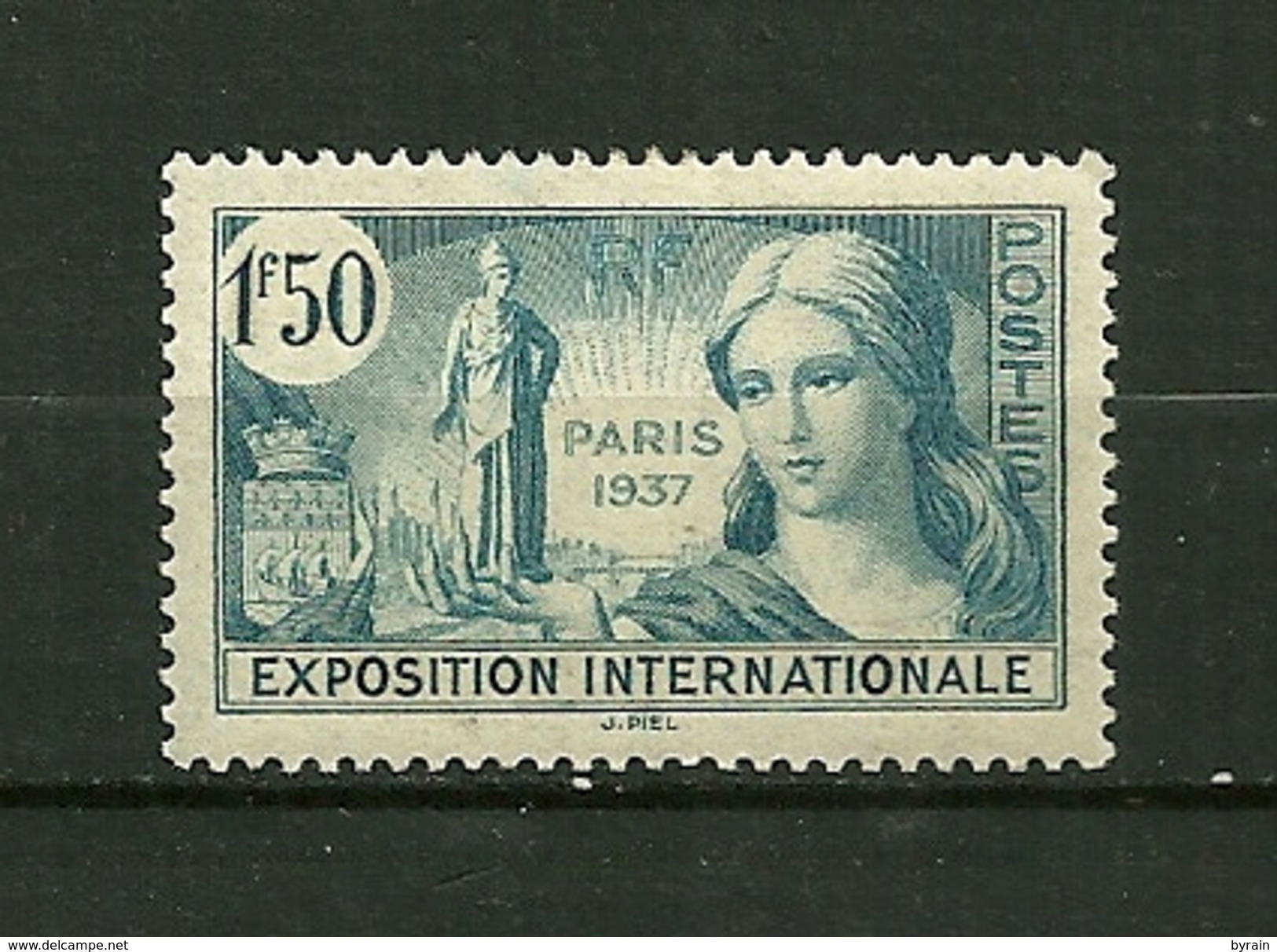 FRANCE 1937   N° 336  " Propagande Pour L'Expo. Intern. De Paris  "      Neuf Avec Trace De Charnière - Ungebraucht