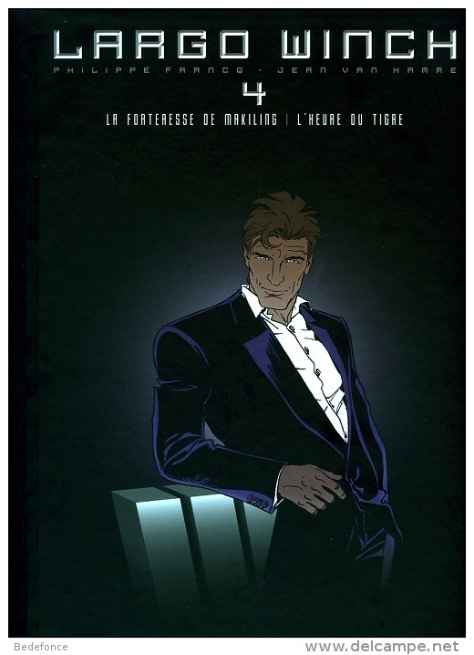 Largo Winch - Dos Toilé - Le Soir - Tome 4 Contient N° 7 Et 8 - Francq & Vanhamme - Largo Winch