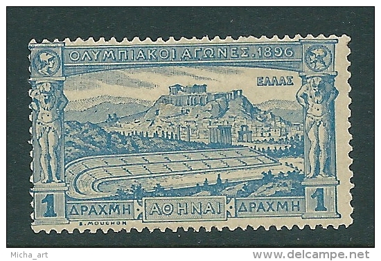 Greece / Grece / Griechenland / Grecia 1896 First Olympic Games Of Athens MH Y0149 - Unused Stamps