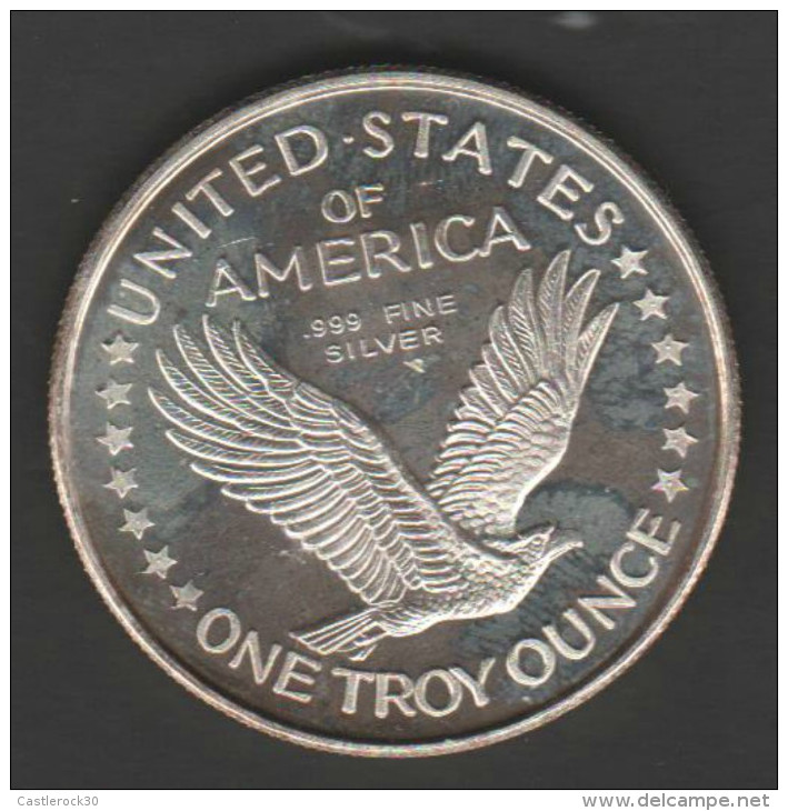 O) 1988 UNITED STATES, PROOF, SILVER COIN, PLATA 1 ONZA, LIBERTY-AMERICAN EAGLE, E. - Collections