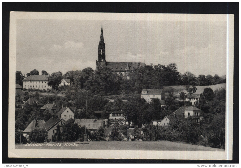 Zwickau-Planitz-kirche-used-perfect Shape - Zwickau