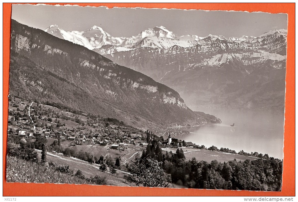 MAD-03 Sigriswil Thunersee. Gelaufen In 1952 - Sigriswil