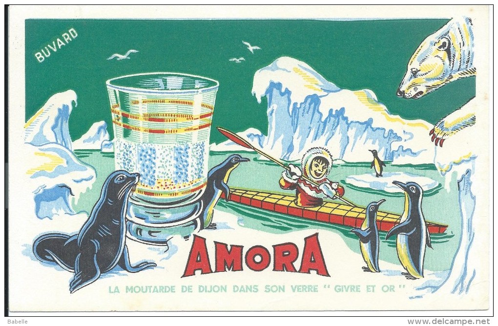 AMORA - La Moutarde De Dijon Dans Son Verre - Senf