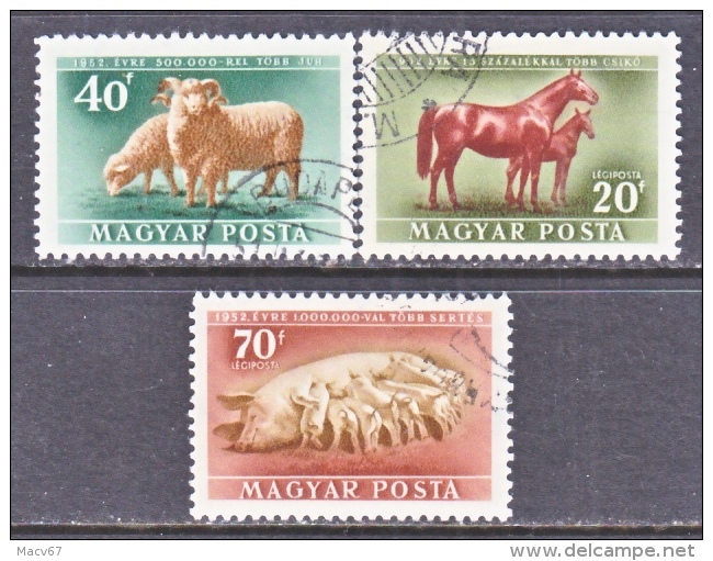 HUNGARY  929,  C 87-8    (o)   FAUNA   FARM  ANIMALS - Used Stamps