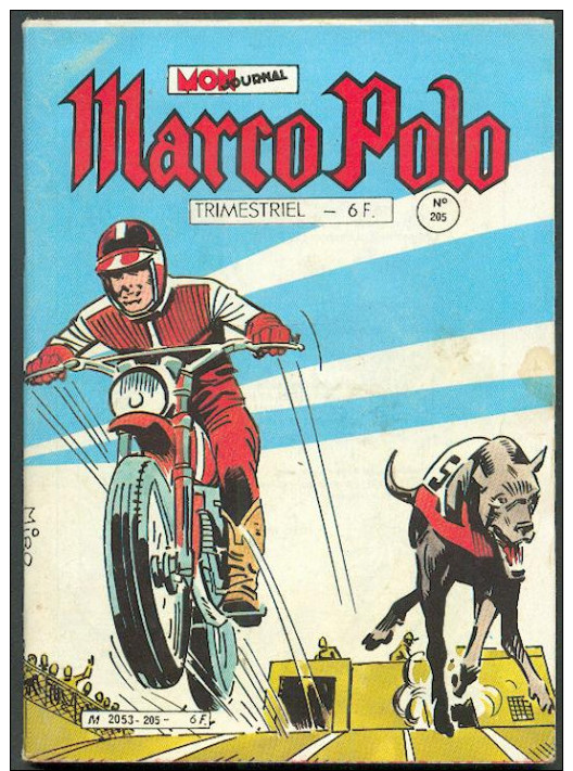 No PAYPAL !! : MARCO POLO 205 Le Cimetière De L´ivoire ,Etc ..., Petit Format Eo Mon JOURNAL 1985 TBE+ - Marco-Polo