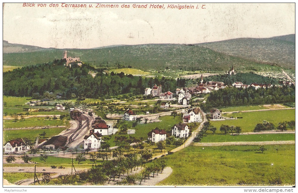 Konigstein (voir Timbres - Koenigstein