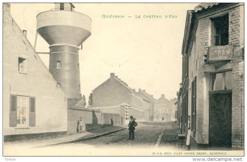 Quièvrain - Le Château D'Eau  - 1908 ( Voir Verso ) - Quiévrain