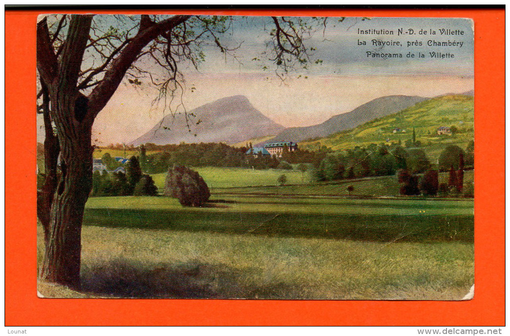 73 Institution De N.D. De La Villette - La Ravoire, Près Chambéry - Panorama De La Villette (pli Coin Droit) - La Ravoire