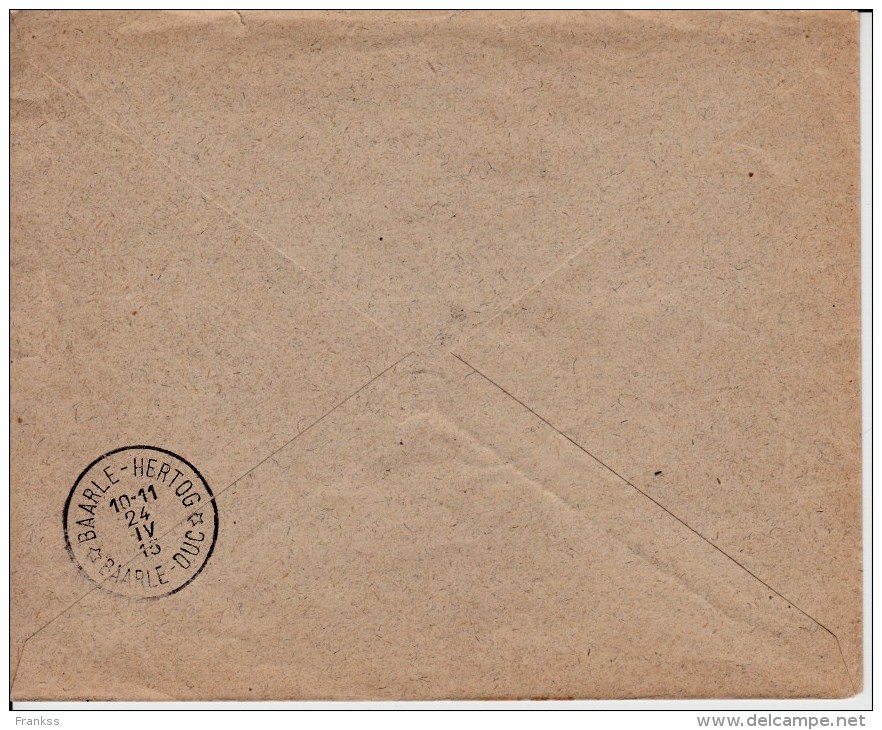 Belgie Brief 1915 Echt Gelopen = R ??? - Brieven En Documenten