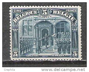 Belgique - 1915/9 - COB 147  "Franken" - Neuf * - 1915-1920 Albert I.