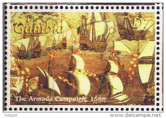 WAG+ Gambia 2001 Mi 4540 Mnh Armada - Gambia (1965-...)