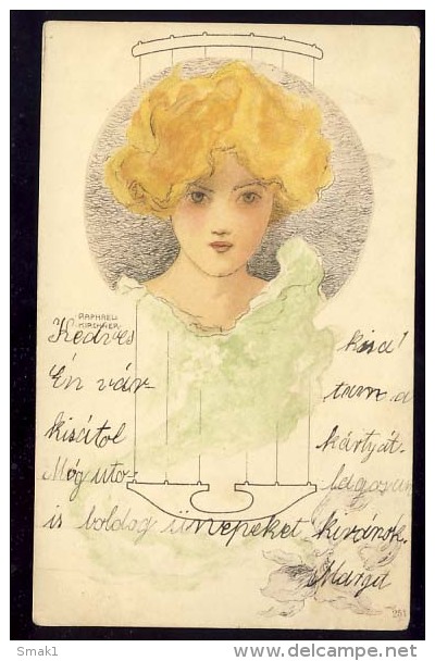 AK   ART NOUEVAU  RAPHAEL  KIRCHNER    1901 - Kirchner, Raphael