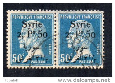 Syrie N°147 Oblitérés En Paire - Used Stamps