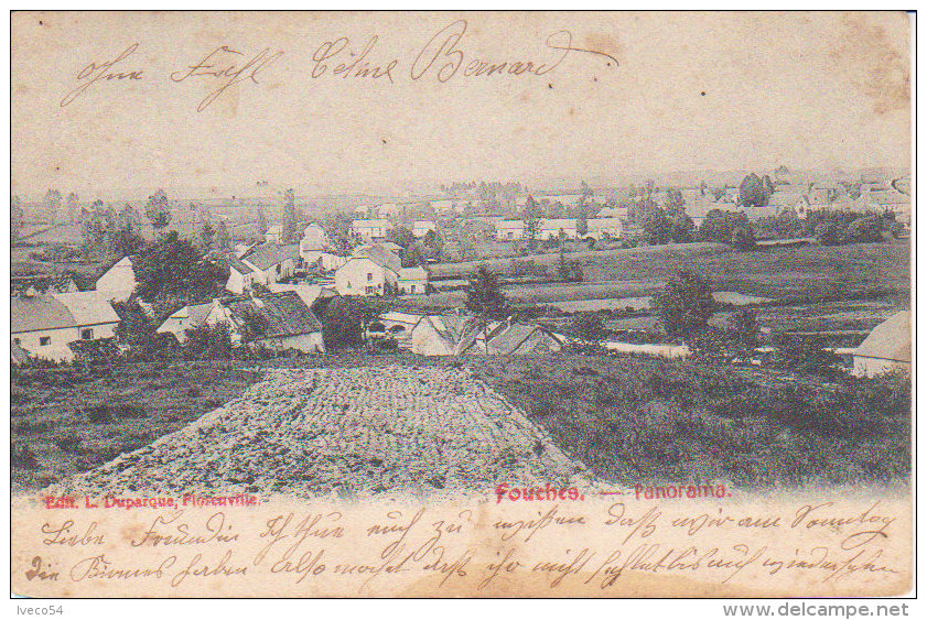 1905  Environs D´ Arlon -  Fouches  -  " Panorama " - Arlon