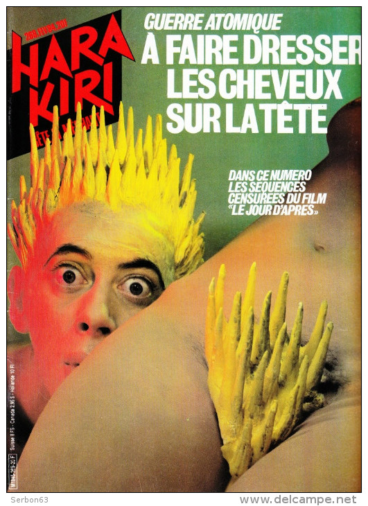 HARA KIRI JOURNAL BETE ET MECHANT N° 269 FEVRIER 1984 NEUF 68 PAGES STOCK FERMETURE MAGASIN DE PRESSE - Humour