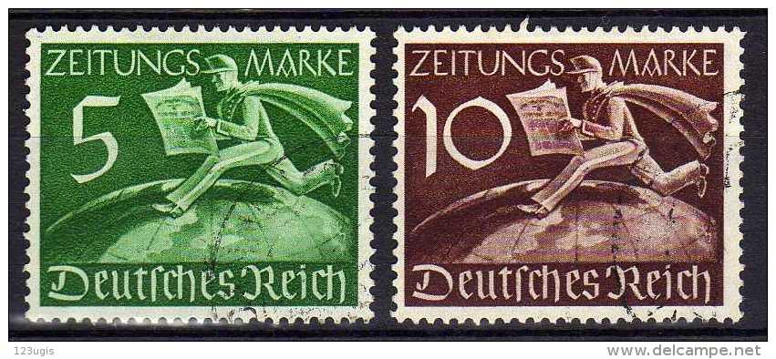 Deutsches Reich, 1939, Mi Z738-Z739, Gestempelt [251014X] - Used Stamps
