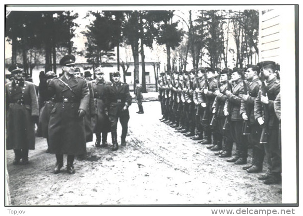 CROATIA  - HRVATSKA  - NDH  - ANTE PAVELI&#262; - SMOTRA POSTROJBE U ZAGREBU - 1942 - Guerra 1939-45