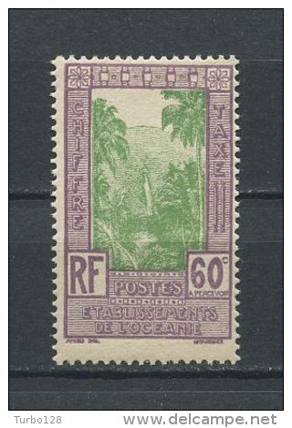 OCEANIE 1929 TAXE N° 14 ** Neuf = MNH Superbe  Cote 6.30 € Canal De Fataoua - Postage Due