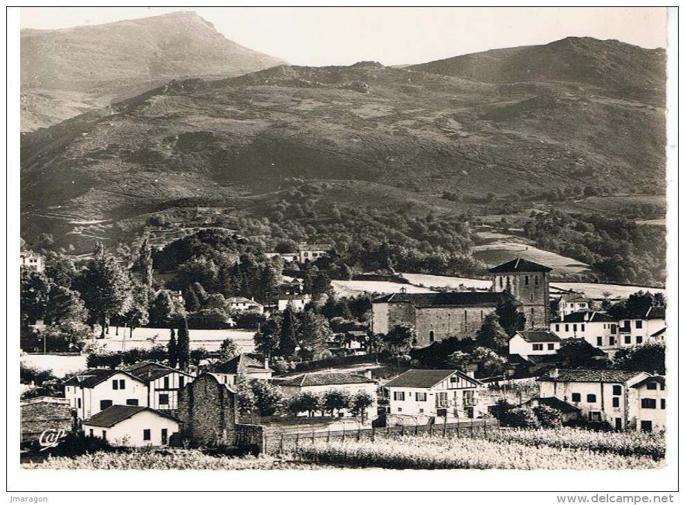 ASCAIN - Vue Générale Et La Rhune - CAP 3 - Non Circulée - Tbe - Ascain