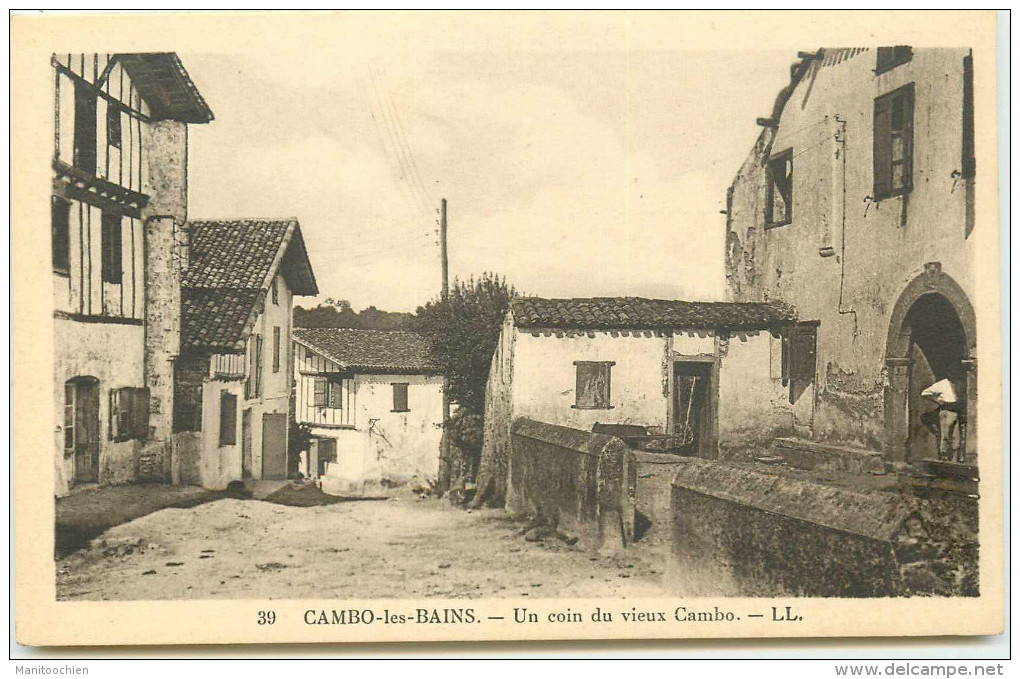 DEP 64 CAMBO LES BAINS UN COIN DU VIEUX PAYS - Cambo-les-Bains