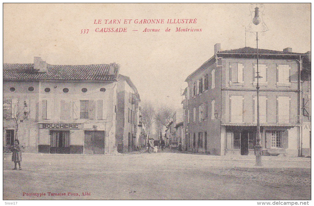 82.CAUSSADE. Avenue De Montricoux - Caussade