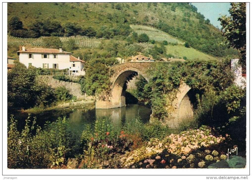 BIDARRAY - Le Pont  Noblia Sur La Nive - Yvon 3329  -circulée 1966 - Tbe - Bidarray