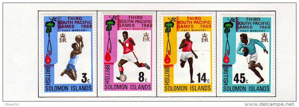 Iles Salomon (1969)  - "Sports" Neufs* - Salomonseilanden (...-1978)