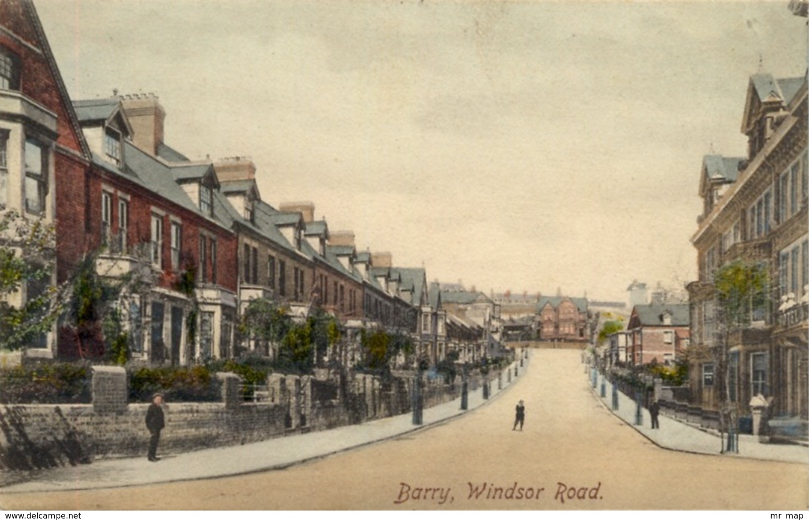 180 - 1907 Cardiff Barry Windsor Road TRAVELLED - Altri & Non Classificati