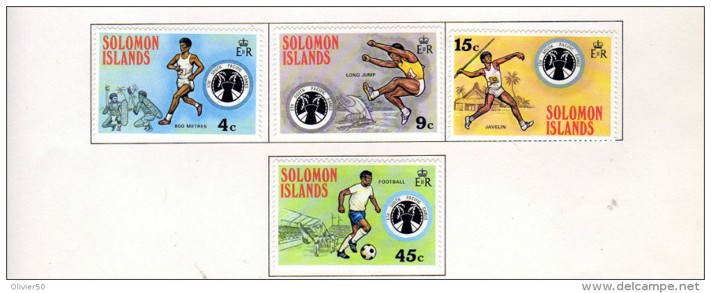 Iles Salomon (1975) -   "Sports"   Neufs* - Salomonseilanden (...-1978)