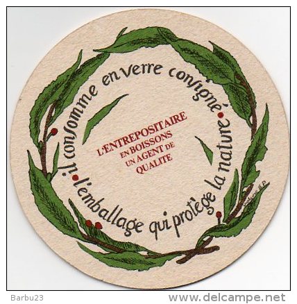 L'ENTREPOSITAIRE - Révolution Française 1789/1989 - Scans Recto/verso - Sous-bocks