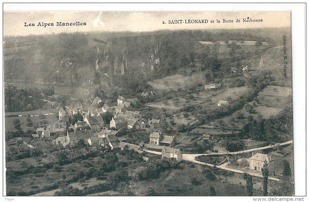 Saint - Léonard   Et     La Butte  De  Narbonne  -   Les Alpes Mancelles   72  ( Vue  Aérienne ) - Saint-Léonard