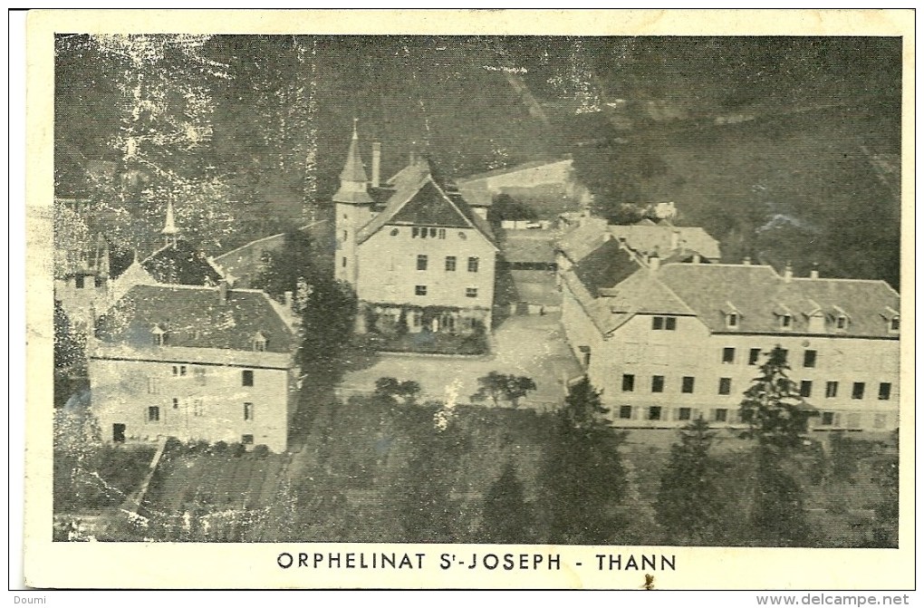 68 THANN  Orphelinat St Ou Saint Joseph  Circulée En 1955 - Thann