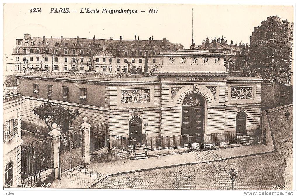 PARIS ECOLE POLYTECHNIQUE ;PERSONNAGES  REF 40180 - Enseignement, Ecoles Et Universités