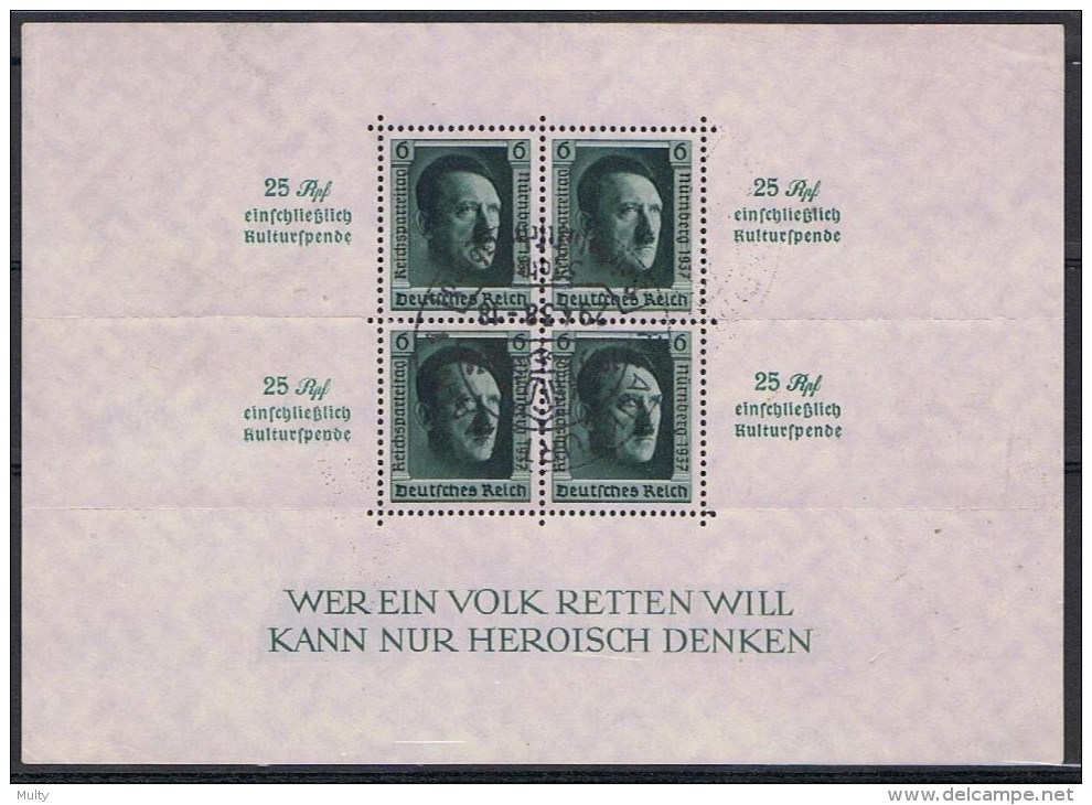 Duitse Rijk Y/T Blok 11 (0) - Blocks & Kleinbögen