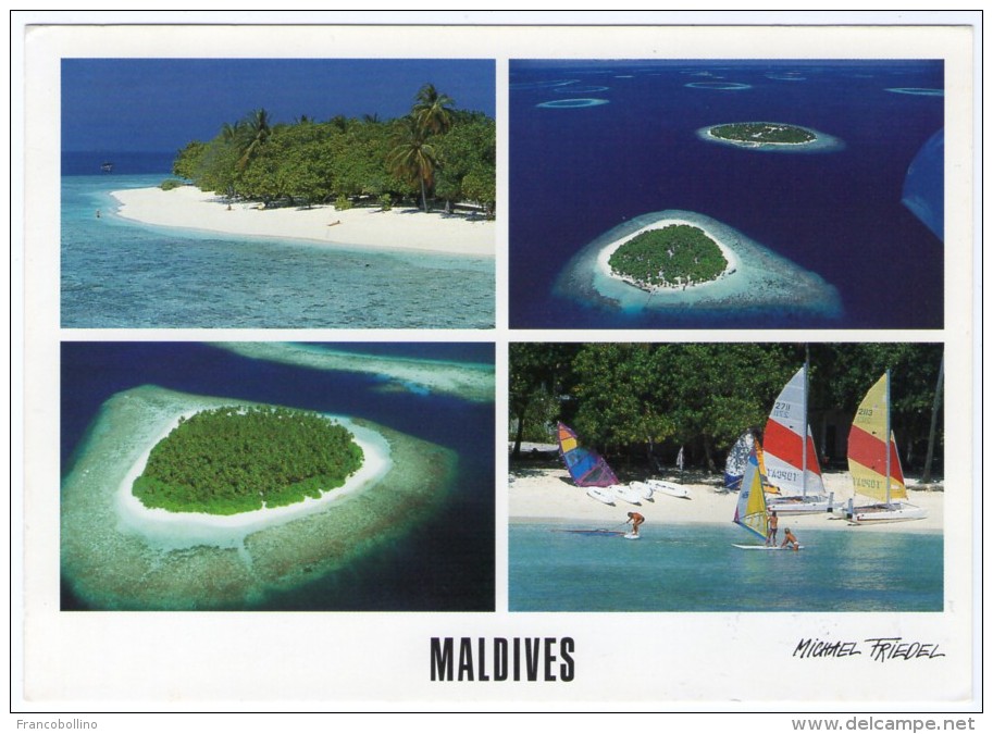 MALDIVES - BANDOS (FRIEDEL No.23/093) / THEMATIC STAMP-FISH - Maldiven