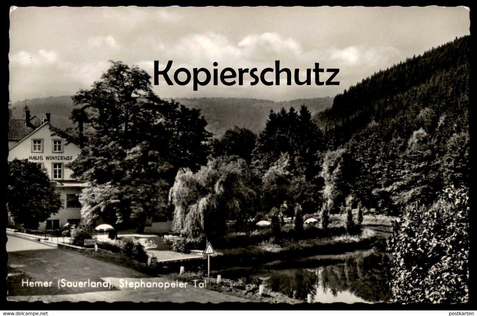 ÄLTERE POSTKARTE HEMER SAUERLAND STEPHANOPELER TAL HAUS WINTERHOF Ansichtskarte AK Cpa Postcard - Hemer