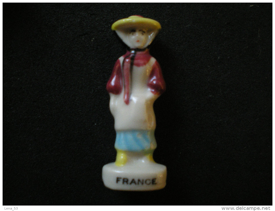 Fève De La Série L´épiphanie Européenne - France (femme) - Prime 1993 - Länder