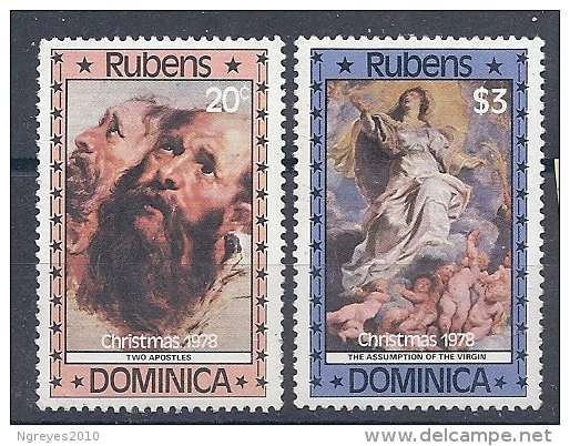 140016219  DOMINICA  YVERT   Nº  564/7  **/MNH - Dominica (...-1978)