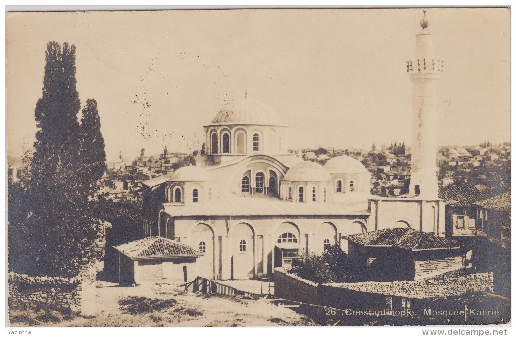 Turkey Turquie Türkiye Postcard Constantinople "Mosquee Kariye" - Turkije