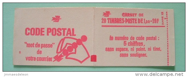 France 1978 MINT (normal Gum) Scott 1570 B Booklet = 2x15 = 30 $ - Sabine (2 Pages Glued Together) - Nuovi