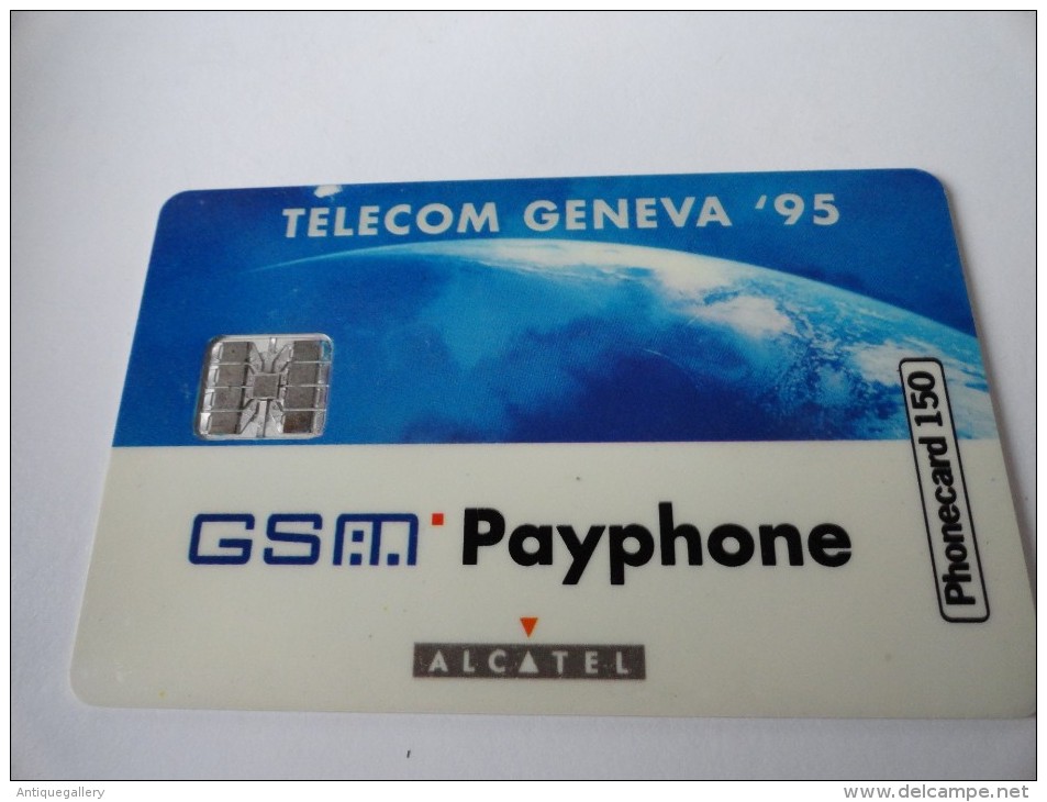 VERY RARE : GSM PAYPHONE ALCATEL SPECIMEN (TELECOM GENEVA) - Switzerland