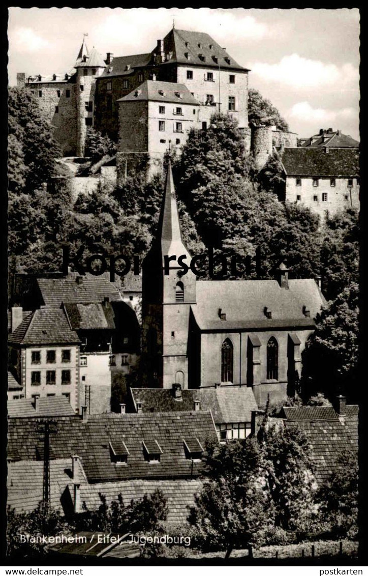 ÄLTERE POSTKARTE BLANKENHEIM EIFEL JUGENDBURG Schleiden Burg Panorama Castle Chateau Cpa Postcard AK Ansichtskarte - Euskirchen