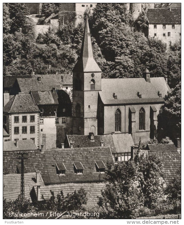 ÄLTERE POSTKARTE BLANKENHEIM EIFEL JUGENDBURG Schleiden Burg Panorama Castle Chateau Cpa Postcard AK Ansichtskarte - Euskirchen