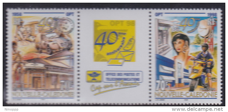 New Caledonia 1998 40th Anniversary Post Office - Gebruikt