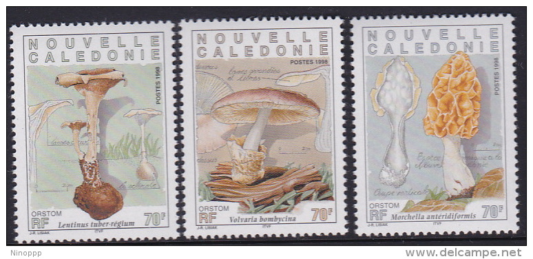 New Caledonia 1998  Mushrooms MNH - Used Stamps