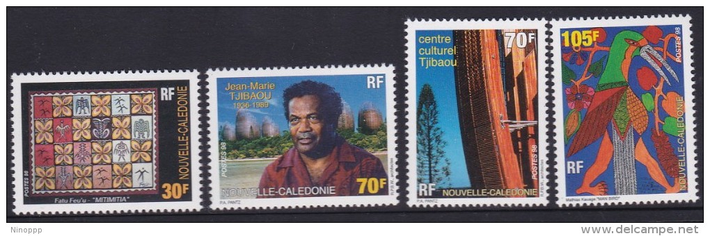 New Caledonia 1998 Jean-Marie Tjbaou Cultural Center MNH - Usati