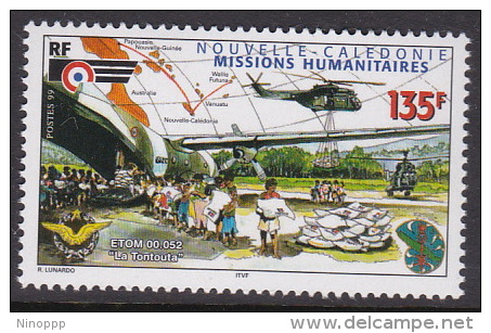 New Caledonia 1999 Humanitarian Missions MNH - Gebruikt