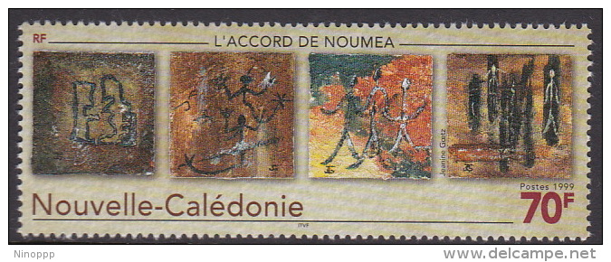 New Caledonia 1999 Ratification Of Noumea Accord MNH - Gebruikt