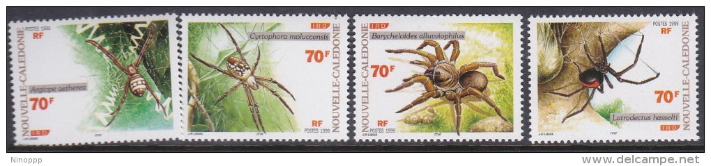 New Caledonia 1999 Spiders MNH - Gebruikt