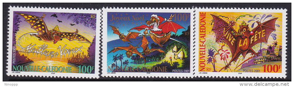 New Caledonia 2001 Greetings MNH - Oblitérés